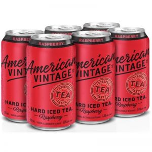 American Vintage Iced Tea Raspberry 6pk